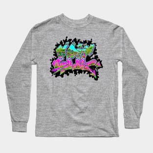 Graffiti Epic 2 Urban Tagging by LowEndGraphics Long Sleeve T-Shirt